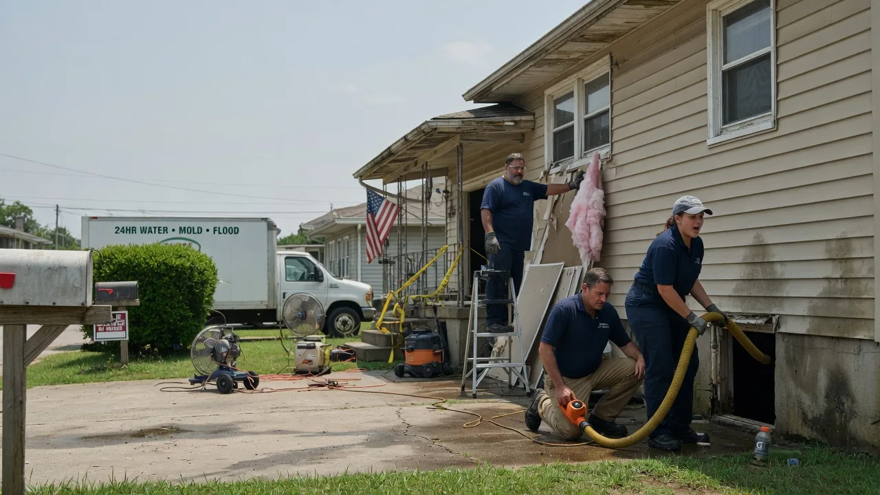 Water Damage Repair in Kitts Hill, OH near me